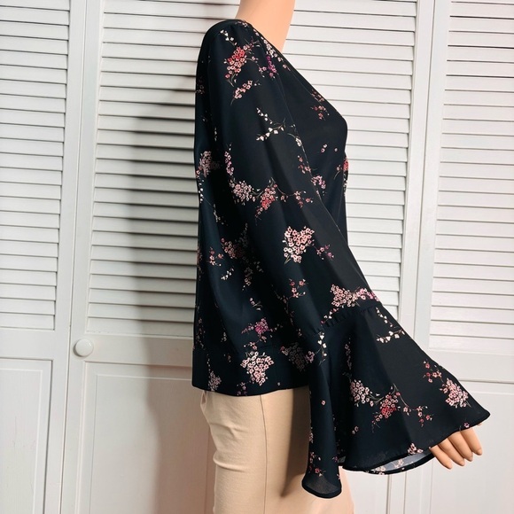 PARKER Plum Blossom Blouse Size Large - Picture 4 of 9